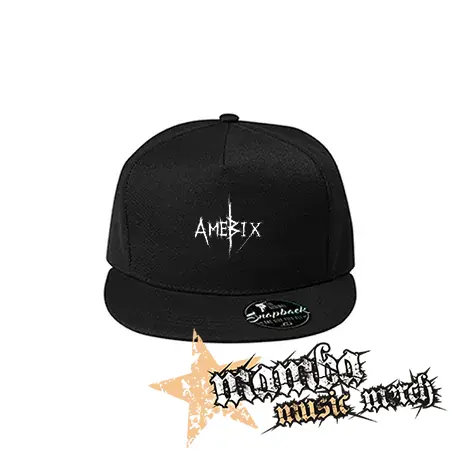 AMEBIX - Logo - čierna šiltovka model "Snapback"