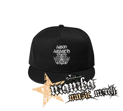 AMON AMARTH - Logo Mjolnir - čierna šiltovka model "Snapback"