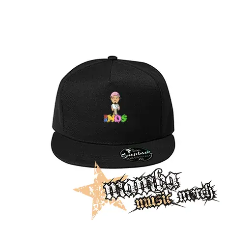 BBNO$ - Cartoon Colour Poster - čierna šiltovka model "Snapback"