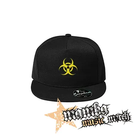 BIOHAZARD - Znak - čierna šiltovka model "Snapback"