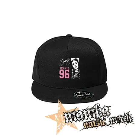 BLACKPINK - Jennie 96 Signature Portrait - čierna šiltovka model "Snapback"