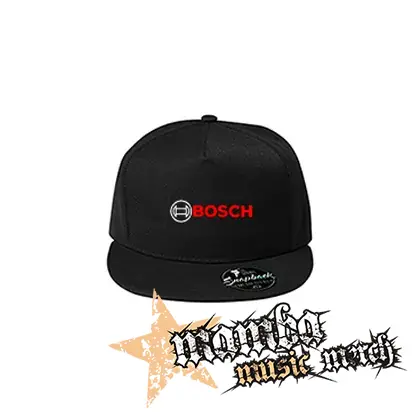 BOSCH - Logo - čierna šiltovka model "Snapback"