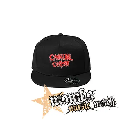 CANNIBAL CORPSE - Old School Bloody Logo - čierna šiltovka model "Snapback"