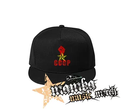 CCCP - čierna šiltovka model "Snapback"