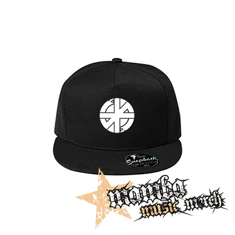 CRASS - Symbol Crest - čierna šiltovka model "Snapback"