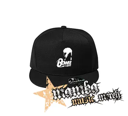 DAVID BOWIE - Portrait Symbol - čierna šiltovka model "Snapback"