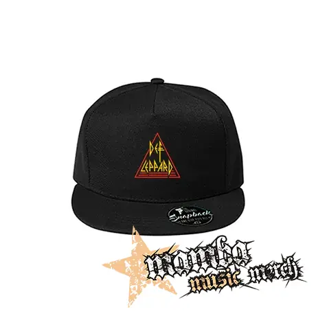 DEF LEPPARD - Color Logo - čierna šiltovka model "Snapback"