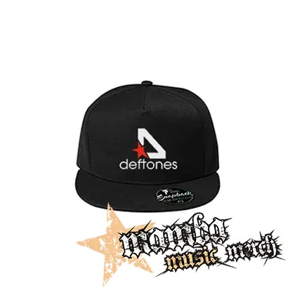DEFTONES - Star Logo - čierna šiltovka model "Snapback"