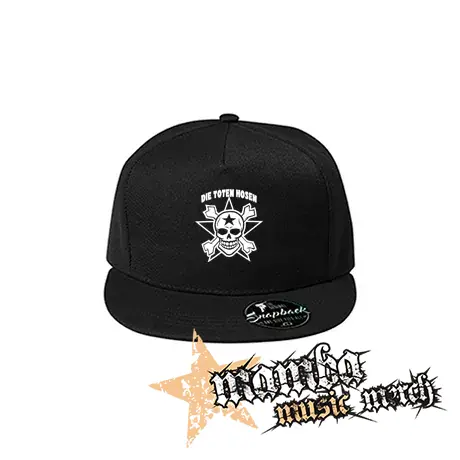 DIE TOTEN HOSEN - Logo Skull - čierna šiltovka model "Snapback"