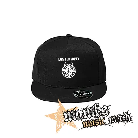 DISTURBED - Logo - čierna šiltovka model "Snapback"