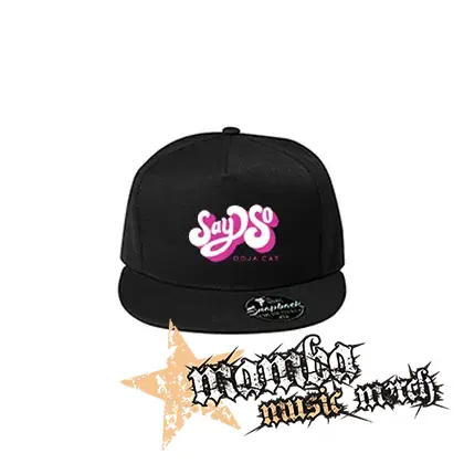 DOJA CAT - Say So - čierna šiltovka model "Snapback"