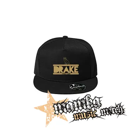 DRAKE - Take Care - čierna šiltovka model "Snapback"
