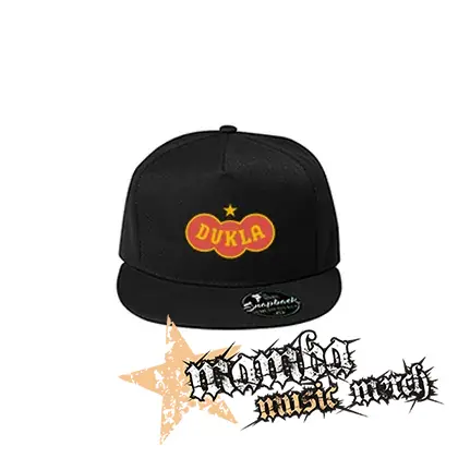 DUKLA - čierna šiltovka model "Snapback"