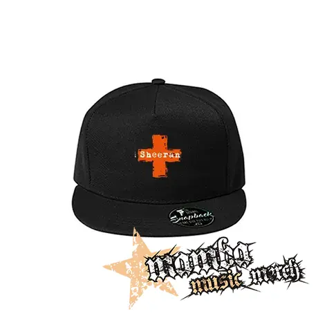 ED SHEERAN + - čierna šiltovka model "Snapback"