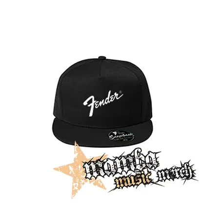 FENDER - Logo - čierna šiltovka model "Snapback"