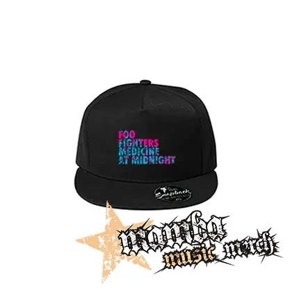 FOO FIGHTERS - Medicine At Midnight - čierna šiltovka model "Snapback"