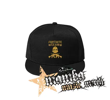 FORTNITE CLUB - čierna šiltovka model "Snapback"