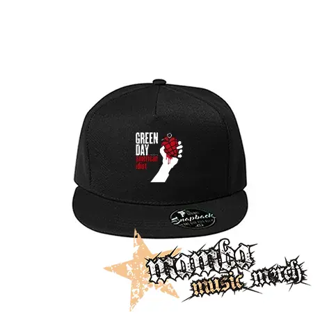 GREEN DAY - American Idiot - čierna šiltovka model "Snapback"
