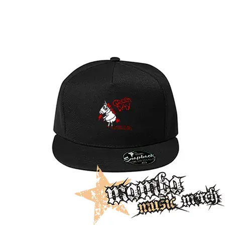 GREEN DAY - Red Father Of All Motherfuckers - čierna šiltovka model "Snapback"