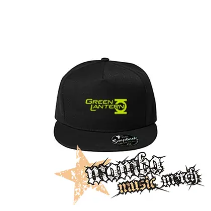 GREEN LANTERN - Logo - čierna šiltovka model "Snapback"