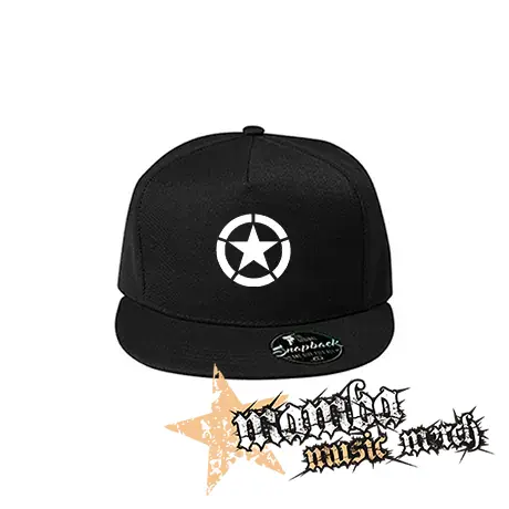 HVIEZDA - čierna šiltovka model "Snapback"