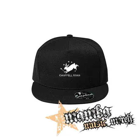 CHAPPELL ROAN - Rabbit Star Logo - čierna šiltovka model "Snapback"