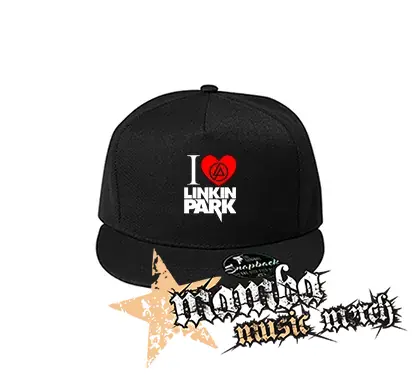 I LOVE LINKIN PARK - čierna šiltovka model "Snapback"