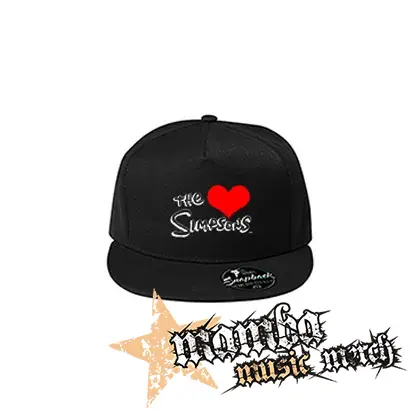 I LOVE THE SIMPSONS - čierna šiltovka model "Snapback"