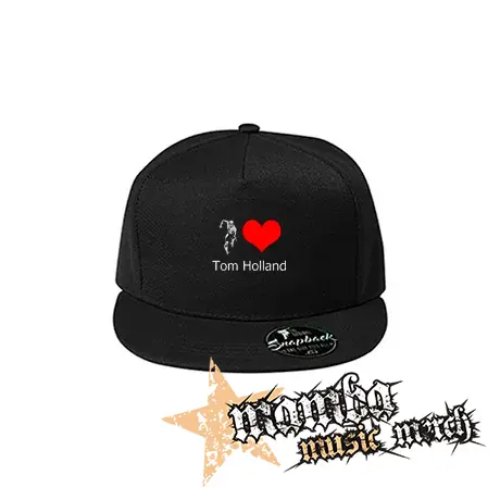 I LOVE TOM HOLLAND - čierna šiltovka model "Snapback"