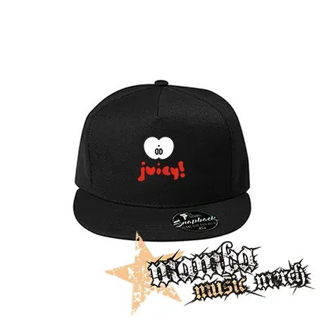 JUICY - čierna šiltovka model "Snapback"