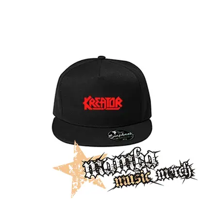 KREATOR - Logo Red - čierna šiltovka model "Snapback"
