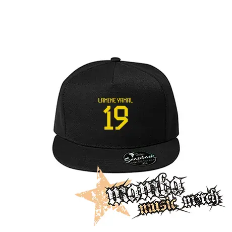 LAMINE YAMAL - 19 - čierna šiltovka model "Snapback"