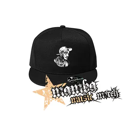 LIL PEEP - Cry Baby Portrait - čierna šiltovka model "Snapback"