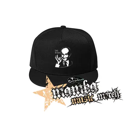 LOUIS DE FUNÉS - Portrait - čierna šiltovka model "Snapback"
