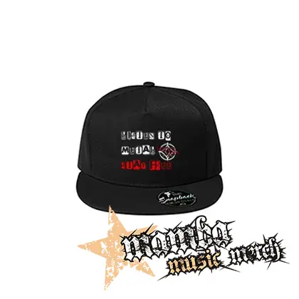 LUNATIC GODS - Listen To Metal Stay Free Motive 3 - čierna šiltovka model "Snapback"