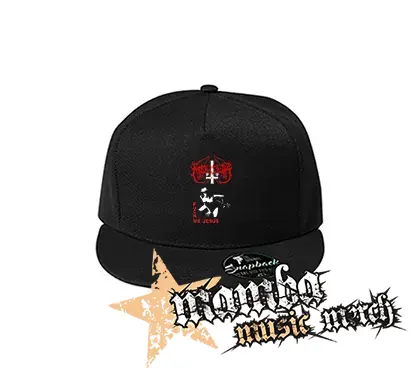 MARDUK - Fuck Me Jesus - čierna šiltovka model "Snapback"