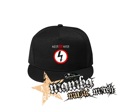 MARILYN MANSON - The Cult - čierna šiltovka model "Snapback"