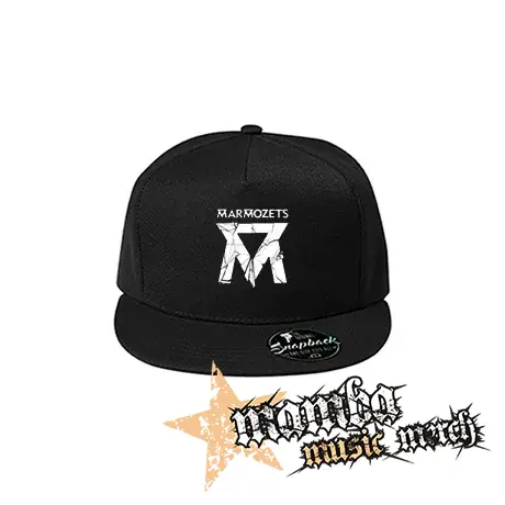 MARMOZETS - Smashed Logo - čierna šiltovka model "Snapback"