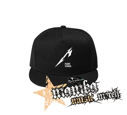 METALLICA - Hardwired Crest - čierna šiltovka model "Snapback"