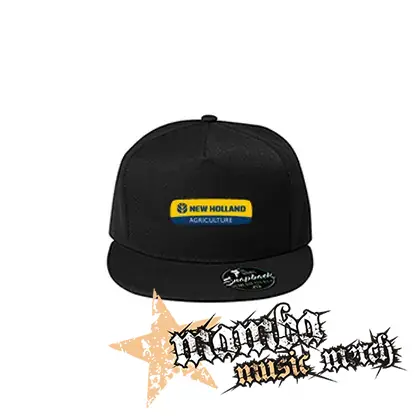 NEW HOLLAND - Agriculture Logo - čierna šiltovka model "Snapback"