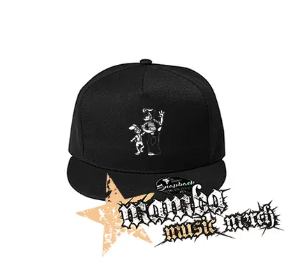 NO POČKAJ ZAJAC - Motív 2 - čierna šiltovka model "Snapback"