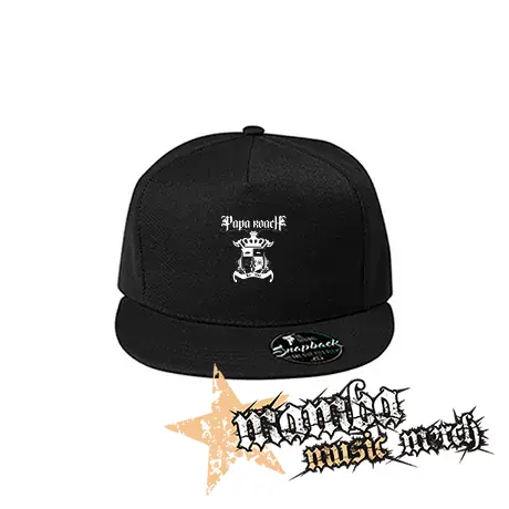 PAPA ROACH - Logo Crest - čierna šiltovka model "Snapback"