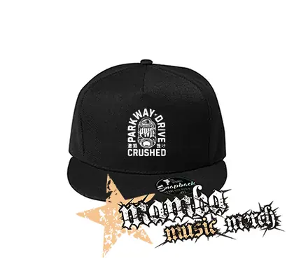 PARKWAY DRIVE - Crushed - čierna šiltovka model "Snapback"