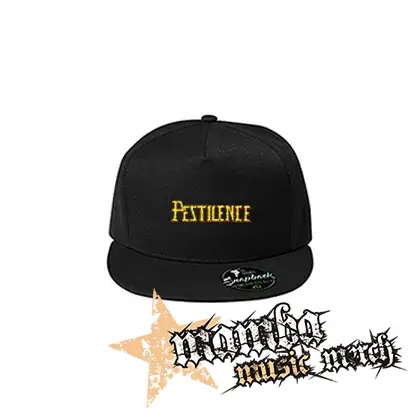 PESTILENCE - Yellow Logo - čierna šiltovka model "Snapback"