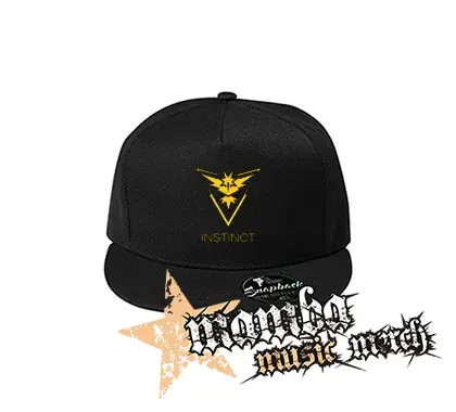 POKEMON - Instinct - čierna šiltovka model "Snapback"