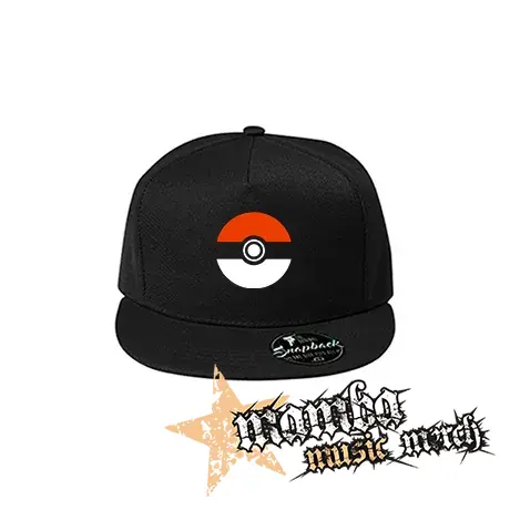 POKEMON - Symbol - čierna šiltovka model "Snapback"