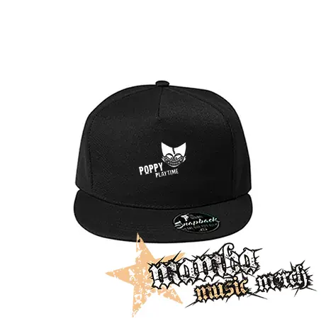 POPPY PLAYTIME - Logo Teeth Smile Motive 2 - čierna šiltovka model "Snapback"