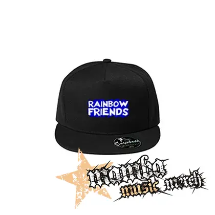 RAINBOW FRIENDS - čierna šiltovka model "Snapback"