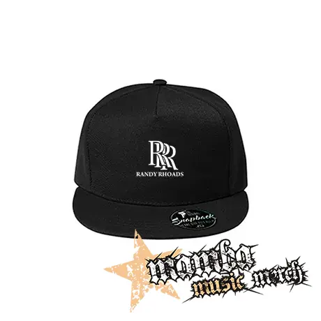 RANDY RHOADS - Logo - čierna šiltovka model "Snapback"