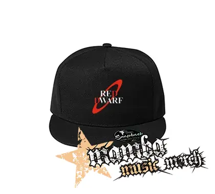 RED DWARF - čierna šiltovka model "Snapback"